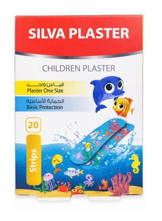 Pack Of 2 Silva Plaster Children Plaster 20 Strips - view 2